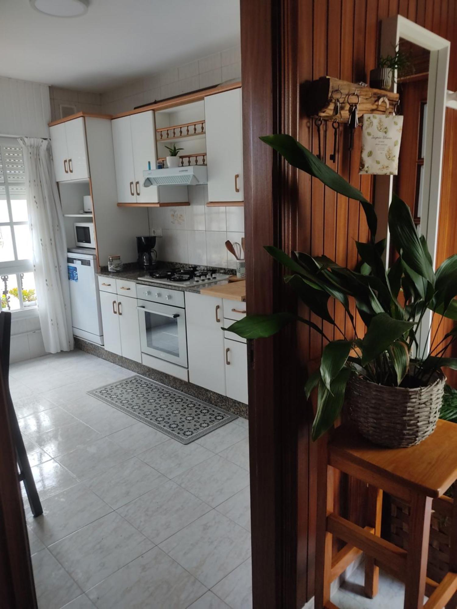 Ferienwohnung Luminoso Y Amplio Piso En O Grove Exterior foto