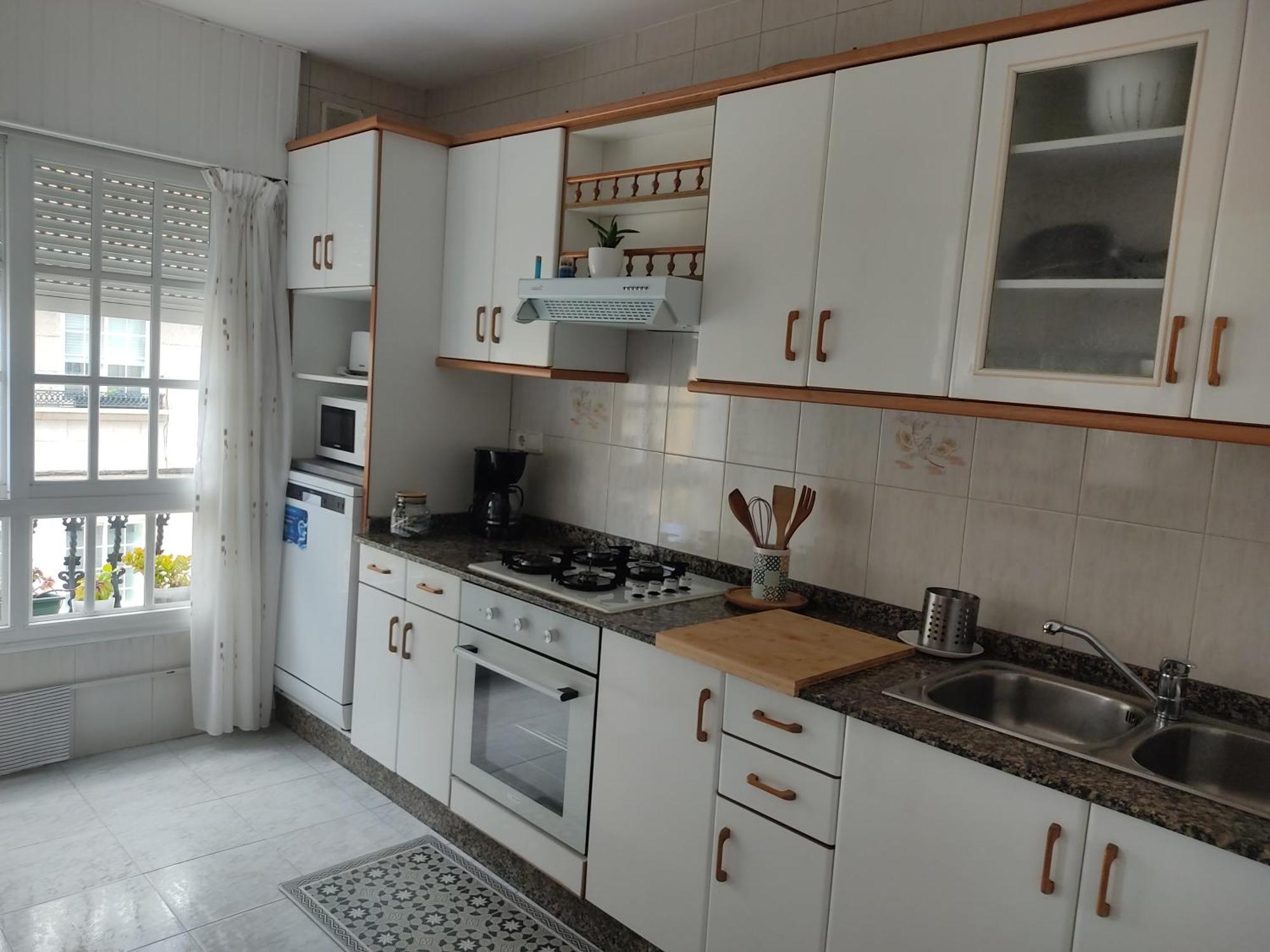 Ferienwohnung Luminoso Y Amplio Piso En O Grove Exterior foto